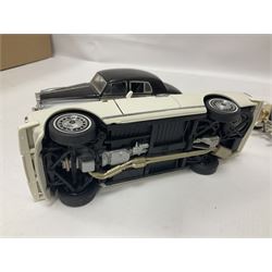 Franklin Mint - six 1:24 scale die-cast Rolls-Royce models comprising 1907 Rolls-Royce ‘The Silver Ghost’, boxed with original packaging and paperwork, 1929 Rolls-Royce ‘Phantom I’ with original packing, 1914 Rolls-Royce, 1911 Rolls-Royce, 1955 Rolls-Royce ‘Silver Cloud 1’, and 1992 Rolls-Royce Corniche IV 