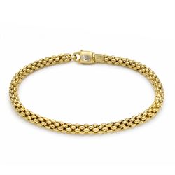 Fope 18ct gold bracelet, with lobster clasp, London import mark 1997