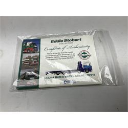 Atlas Editions Eddie Stobart - twenty-six 1:76 scale die-cast models in The Special Edition Collector's Series with twenty-five certificates; all boxed (26)