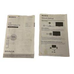 Sony Bravia KDL-37EX403 42'' television with remote 