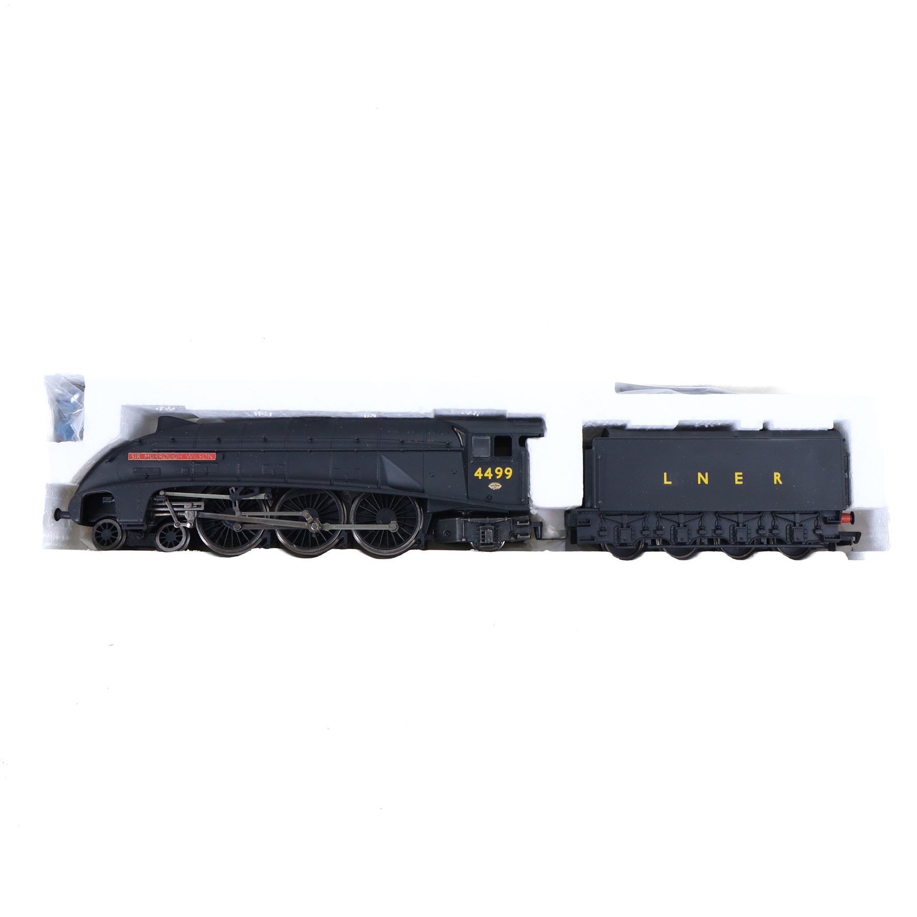 Two Bachmann 00 gauge class A4 locomotive and tenders, comprising no. 31962X 4-6-2 'Sir Murrough Wilson' no. 4499 and  no. 31956 4-6-2 'Golden Eagle' no. 4482, boxed