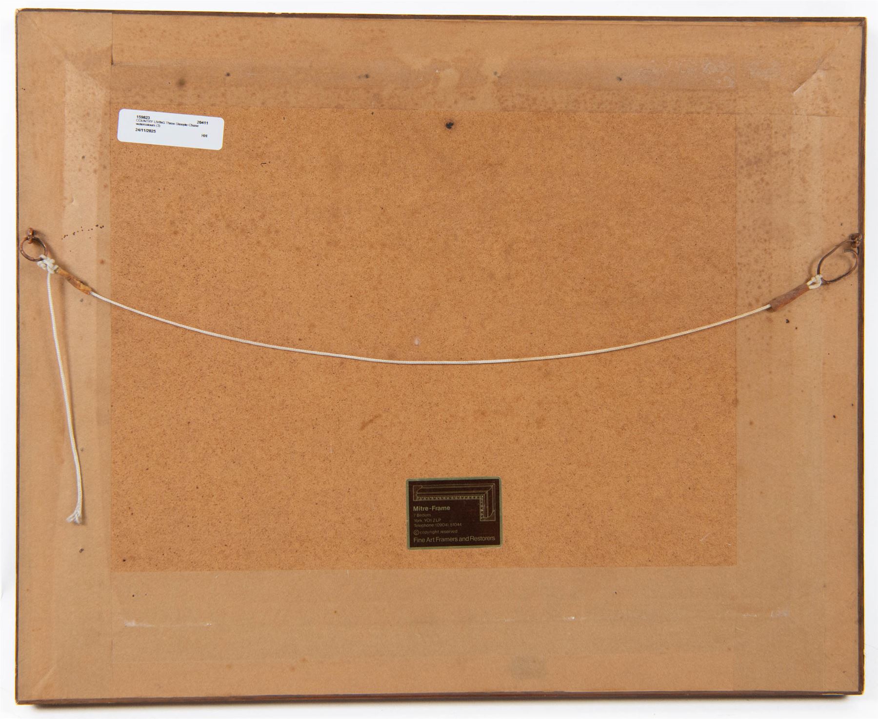 English School (Late 19th Century): Gentlemen and their Horses, set of three watercolours signed with monogram JHD?, 15cm x 24cm (3)