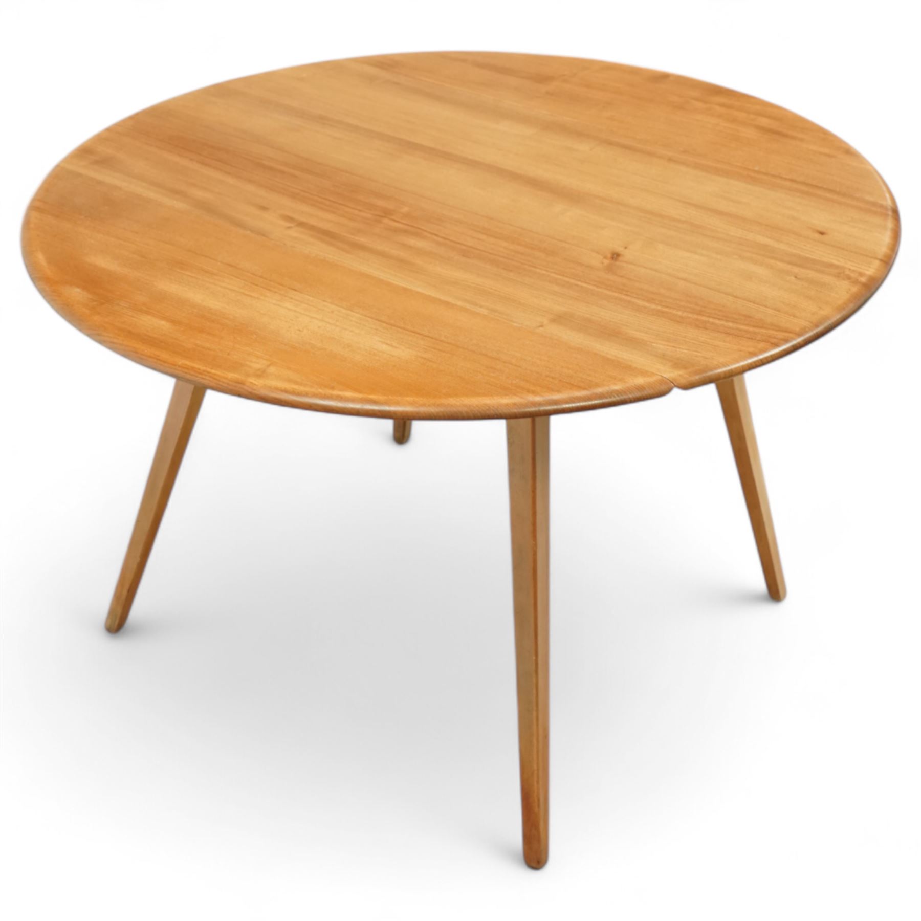 Lucian Ercolani for Ercol - elm drop leaf dining table | Mid-Century ...