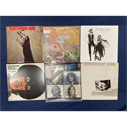 Fleetwood Mac vinyl LPs including 'tusk', 'Rumours', 'The Pious Bird Of Good Omen', 'Tango In The Night', 'mirage', 'Then Play On', 'The Visitor', 'Man Of The World' etc, including some early pressings (19)