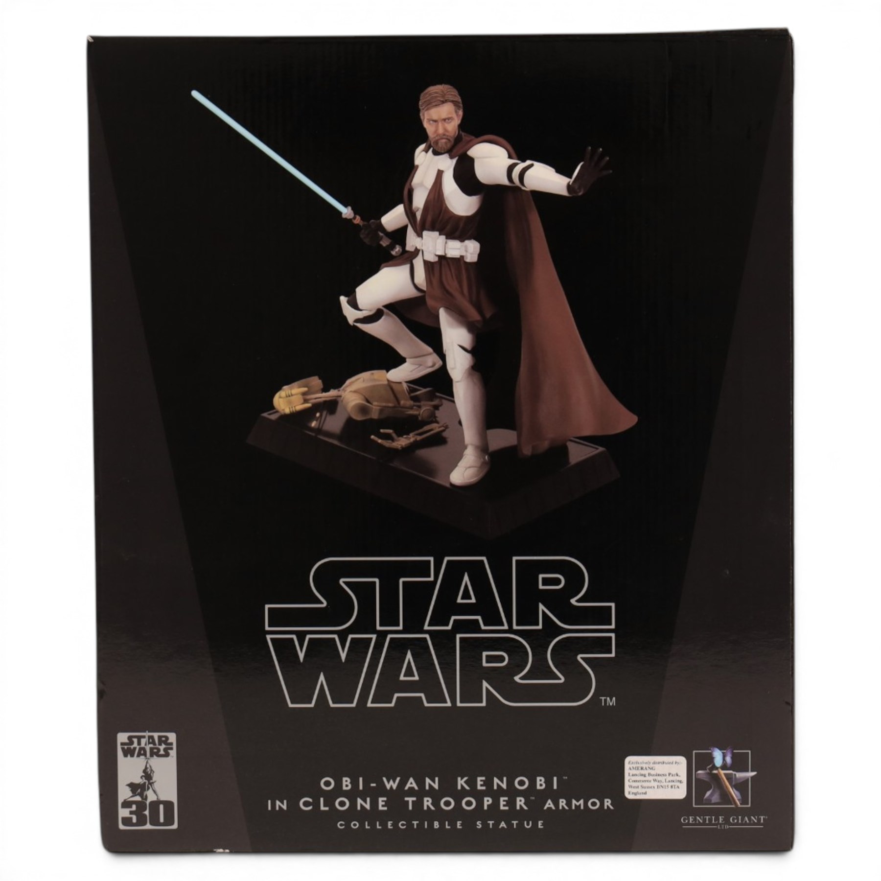Limited Edition Gentle Giant Star Wars Obi-Wan Kenobi in Clone Trooper Armor collectible statue, limited edition no. 1211/2500, boxed