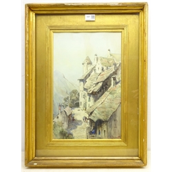  Alexander Wallace Rimington (British 1854-1918): 'Auvergne', watercolour signed, titled verso 40cm x 27cm  