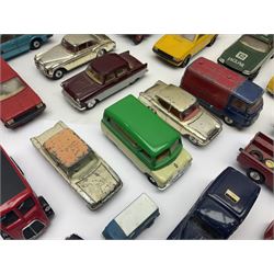 Corgi - approximately forty die-cast models of various scales to include ‘On the Move’ CC11406 and CC11407, both boxed; Renault 16, Ford Consul Classic, Vanwall Racing Car etc 