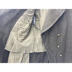 French Gendarmerie greatcoat, bears label for 'Maitre-Tailleur F.M. Barronnier 52 Chaumont 13 Rue Ferrer'; and French greatcoat (Indochine Period Vietnam 1947/1953)