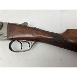 SHOTGUN CERTIFICATE REQUIRED – Spanish AYA 12-bore side-by-side double barrel boxlock ejector shotgun, 71cm(28