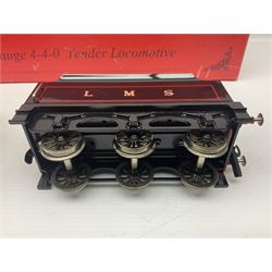 Ace Trains '0' gauge - E3 '2006 Celebration Class' 4-4-0 tender locomotive No.2006 in LMS black; boxed with original packaging and paperwork