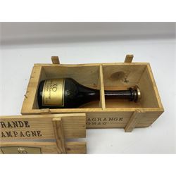 Gaston de Lagrange X.O. Grande Fine Champagne Cognac Cognac, 680ml, 70% proof, in wooden presentation box
