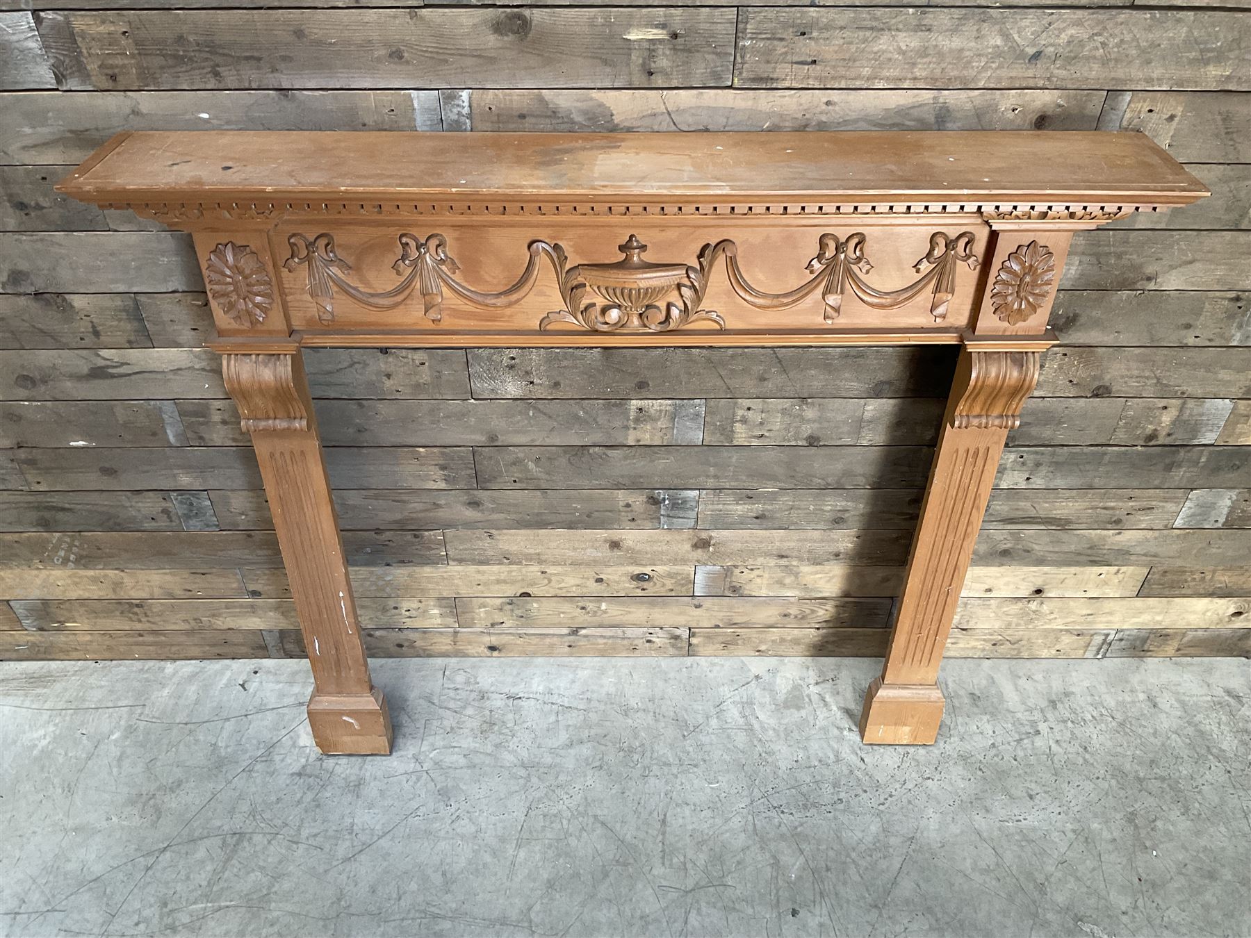 Solid pine Adams design fire surround (surround only)