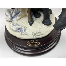 Giuseppe Armani Florence limited edition Night Stars figure group, 978/5000, no. 1377C, H47cm