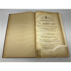 Muybridge, Eadweard; The Human Figure in Motion, London, Chapman & Hall Ld, Art, Wright, J Wright; The Sculpture and Art Students' Guide to the Proportions of the Human form, plates reproduced by John Sutcliffe, Luard L.D; Horse and Movement, London Cassell and Company ltd, with eight plates in colour and twenty-four in half-tone, together with other folious    