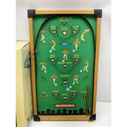 Ideal 'Tank Command' battle action game; boxed; Kay 'Pin Football' bagatelle game; Coleco Cabbage Patch Kids 'Carita Aleen' doll; boxed with certificate; and Palitoy composition head and body doll; boxed (4)