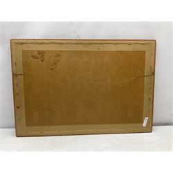 William Frederick Settle (British 1821-1897): A Naval Regatta, watercolour signed with monogram and dated '64, 26.5cm x 51cm  