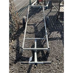 Henchman galvanised hand cart - THIS LOT IS TO BE COLLECTED BY APPOINTMENT FROM DUGGLEBY STORAGE, GREAT HILL, EASTFIELD, SCARBOROUGH, YO11 3TX