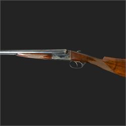 Spanish AYA 12-bore side-by-side double barrel boxlock ejector shotgun with 66cm(26