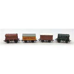 Hornby Dublo - sixteen wagons comprising 4300, 4305, 4313, 4320, 4325, 4610, 4626, 4627, 4635, 4645, 4652, 4665, 4675, 4678 and 4680 x 2; all boxed (16)