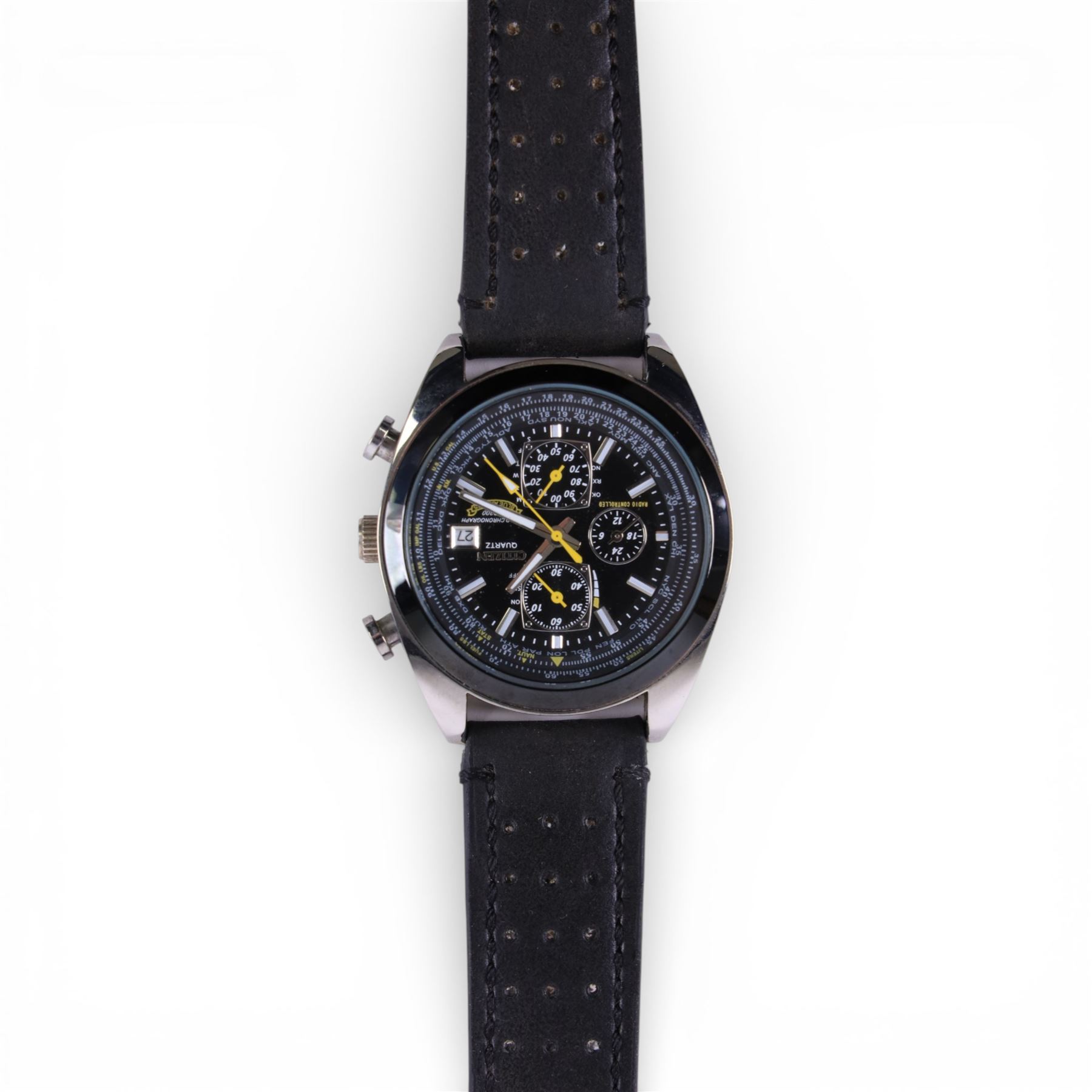 Citizens Blue Angels chronograph wristwatch WR200