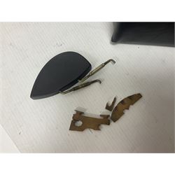 Michael Lindsay of Stockton-on-Tees violin, dated 1904 on the label and stamped on the neck, full length 60cm In a later soft case