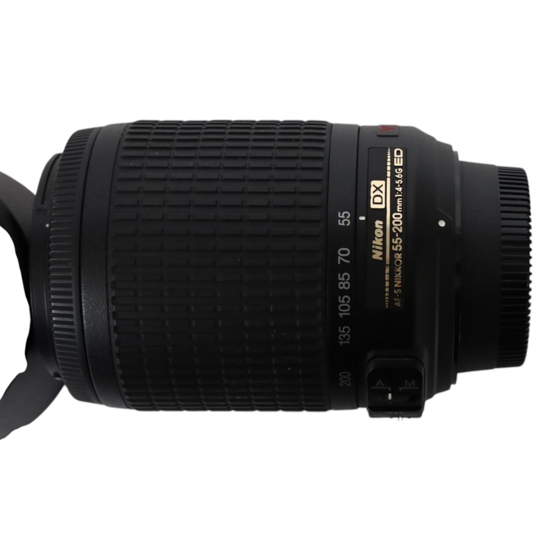 Five AF and AF-S lenses, comprising Nikon Nikkor AF-S 18-55mm 1:3.5-5.6G, Nikon Nikkor AF-S 55-200mm 1:4-5.6G ED, Nikon Nikkor 18-35mm 1:3.5-4.5G, Nikon Nikkor AF 50mm 1:1.8 D and a Tamron AF 28-75mm f/2.8 