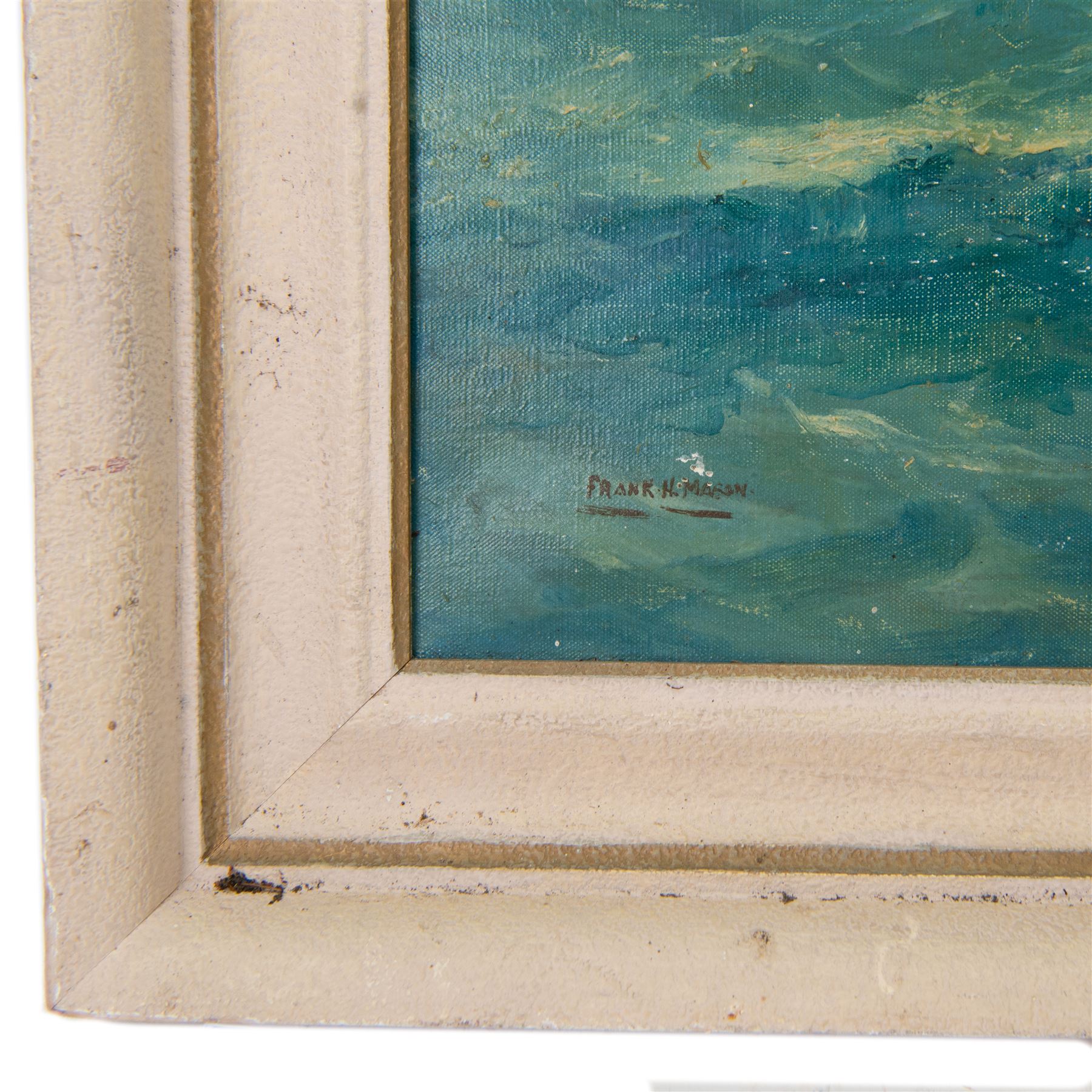 Frank Henry Mason (Staithes Group 1875-1965): Ships Portrait 'Petworth' off the Coast, oil on canvas signed 60cm x 90cm
Notes: the tanker Petworth was built for Stephenson Clarke Ltd, by Clelands Ltd, Willington Quay, Tyneside and launched Nov. 1957. Broken up in 1988