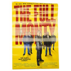 Set of four film related posters, The Full Monty 100cm x 69cm, The X Files 76cm x 100cm, Warners Bros. 91cm x 61cm, Chain Reaction 100cm x 69cm (4)