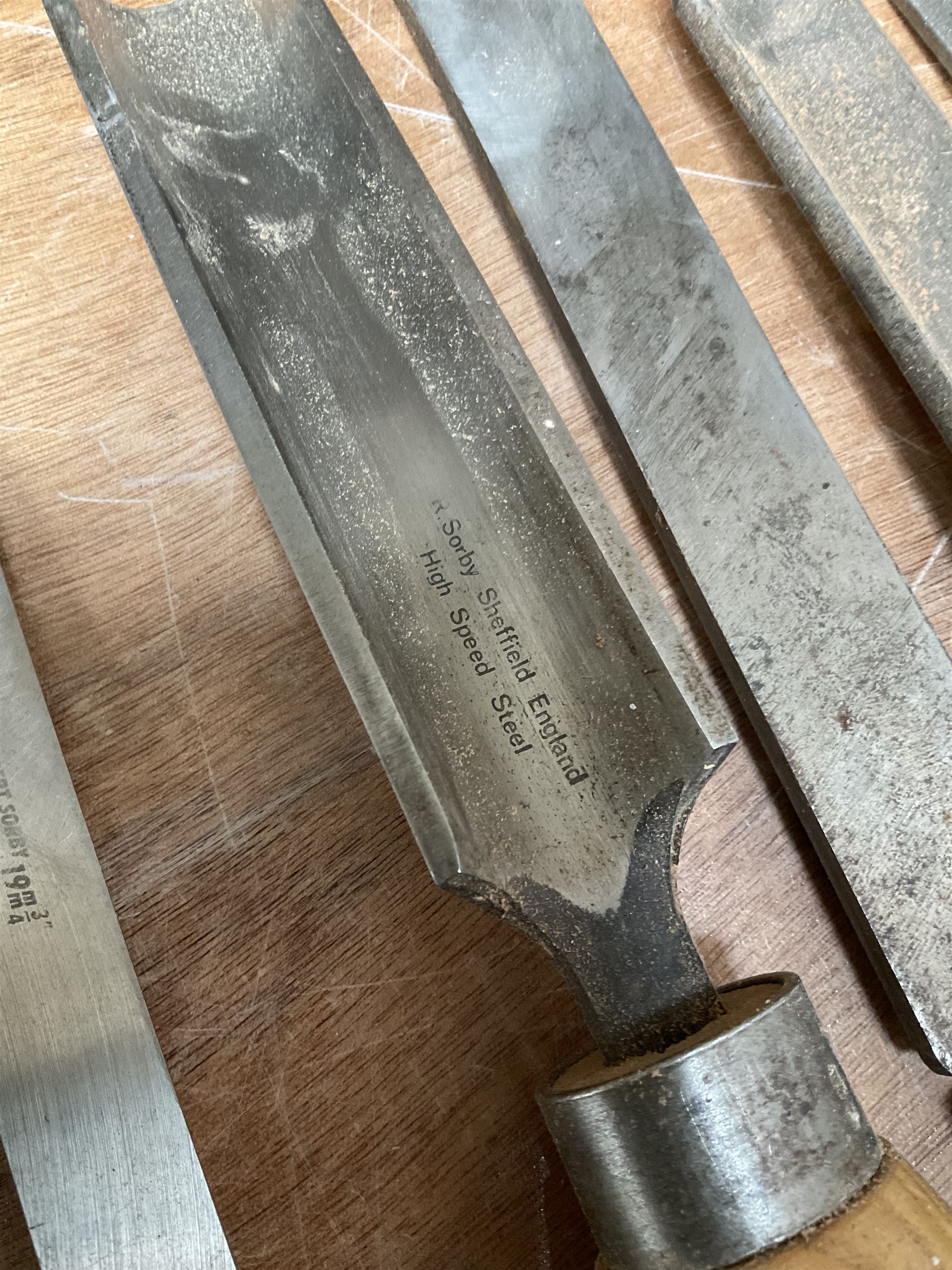 Robert Sorby Woodturning chisel set (8) - THIS LOT IS TO BE COLLECTED BY APPOINTMENT FROM DUGGLEBY STORAGE, GREAT HILL, EASTFIELD, SCARBOROUGH, YO11 3TX