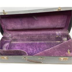Brass tenor saxophone by Adolphe SAX, 84 Rue Myrha, Paris,  No.938 serial number 12097, H75cm excluding crook; in hard carrying case bearing plaque for Henri Selmer