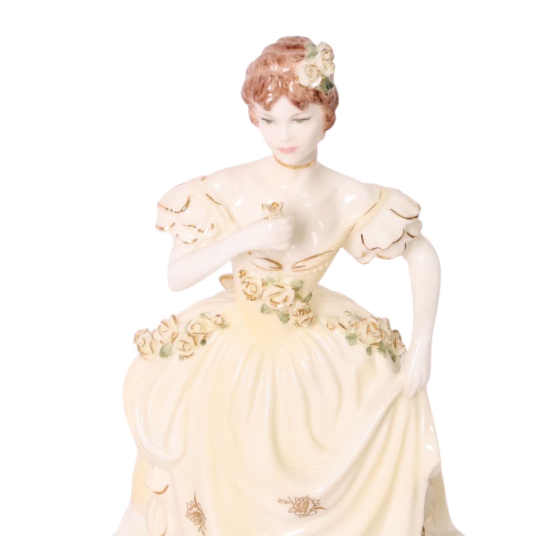 Two Coalport figures from the English Rose Collection, 1991 Sweet Juliet 282/1000 and 1995 Moonlight 89/1000, both with certificate and box   