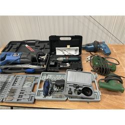 PBX reciprocating saw, drill bit set, hole cutter, and other Bosch electric tools - THIS LOT IS TO BE COLLECTED BY APPOINTMENT FROM DUGGLEBY STORAGE, GREAT HILL, EASTFIELD, SCARBOROUGH, YO11 3TX