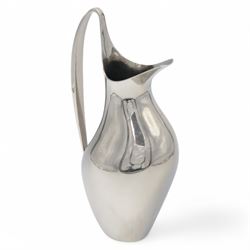 Georg Jensen stainless steel pitcher, designed by Henning Koppel, with original box, H24cm  