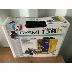 Gysmi 130P inverter welding machine  - THIS LOT IS TO BE COLLECTED BY APPOINTMENT FROM DUGGLEBY STORAGE, GREAT HILL, EASTFIELD, SCARBOROUGH, YO11 3TX