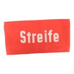 Seven foreign military armbands, comprising Soviet Aeroflot, three Dutch Engineers; 1st 2nd & 3rd class and three East German Civil Police, Streife & Helfer der Volkspolizei
