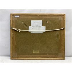 Jacqueline Rizvi NEAC (British 1944-): 'Study for a Three-Fold Screen, Leaves to Birds', watercolour and bodycolour on cream toned paper signed with initials and dated '05, 27cm x 42cm
Provenance: exh. Alpha House Gallery, Sherborne, Dorset; with The New Academy of Arts Gallery, London, labels verso