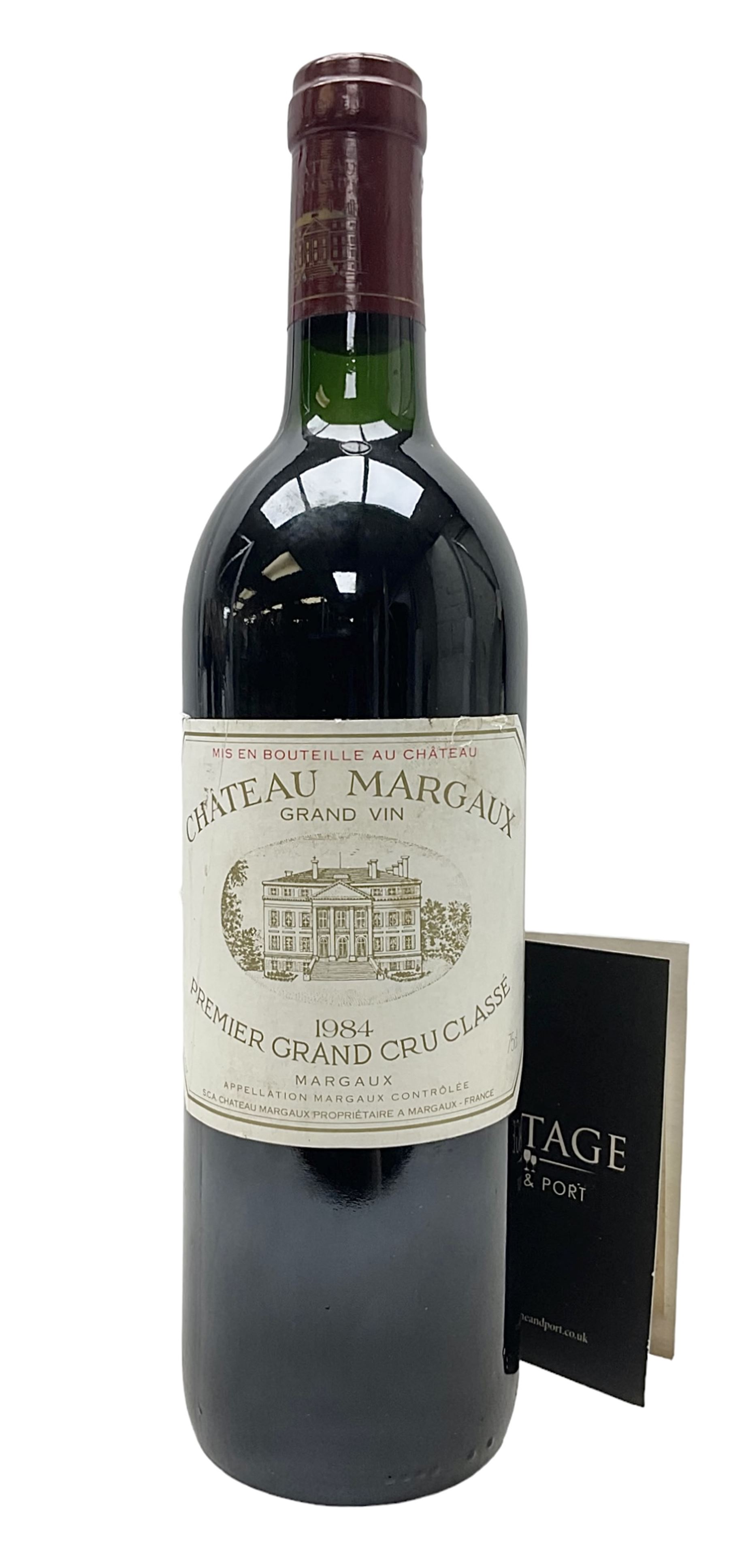 Chateau Margaux, 1984, Premier Grand Cru Classe Margaux, 75cl, unknown proof 
