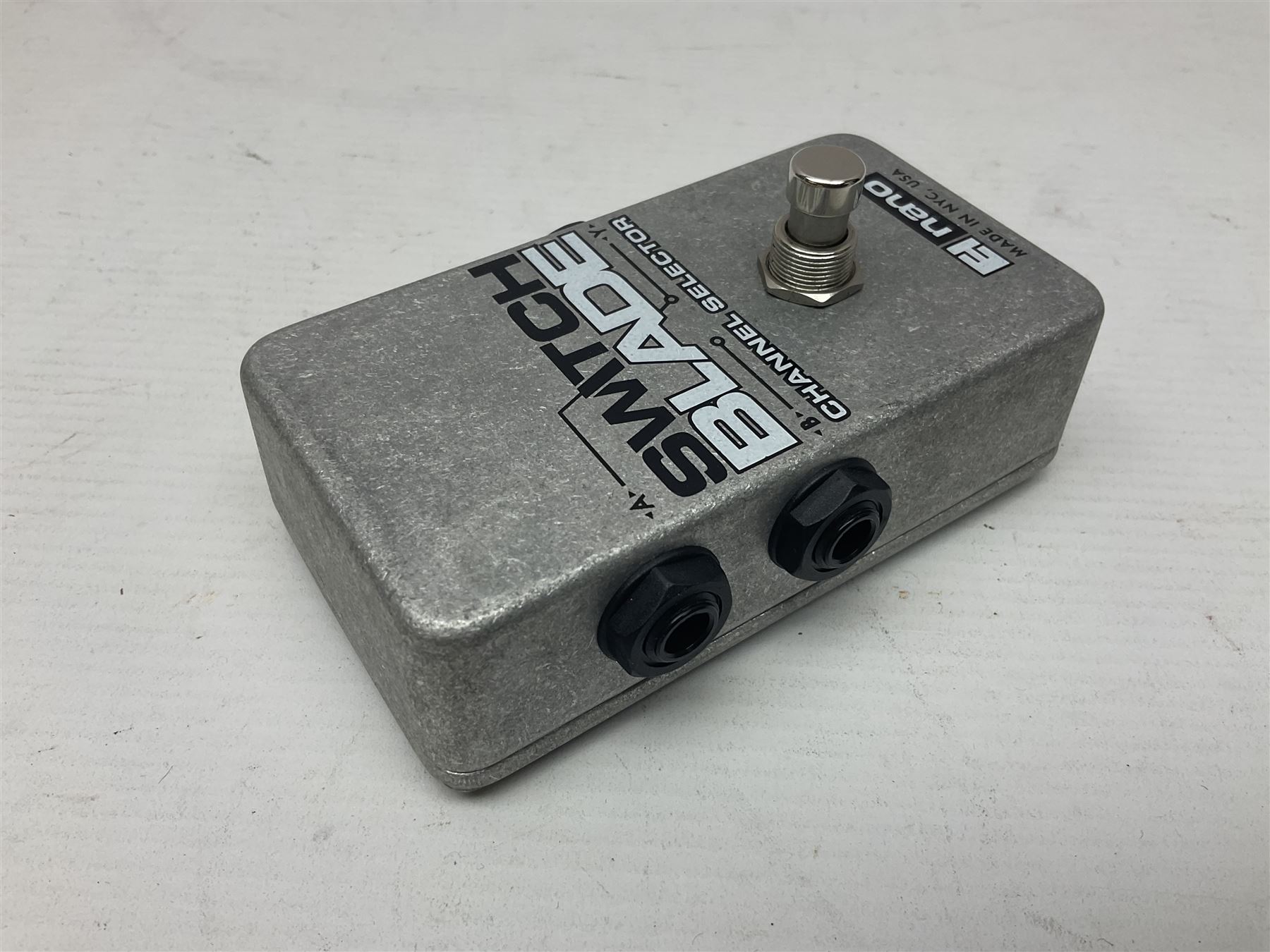 Electro Harmonix Nano Holy Grail guitar pedal and an Electro Harmonix Switch Blade channel selector