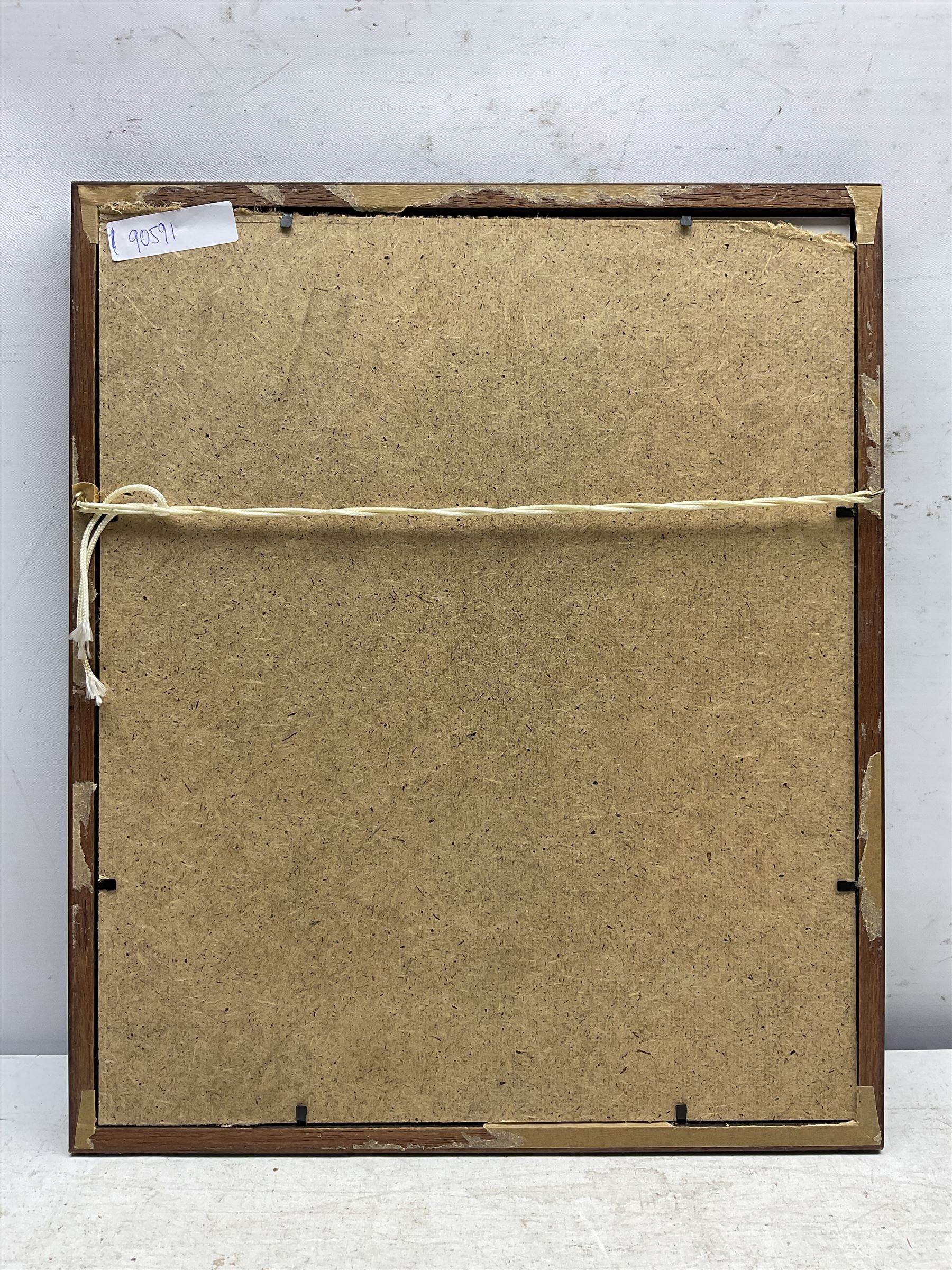 Peter Biegel (British 1913-1987): Portrait of 'Judy' a Seated Black Labrador, watercolour signed titled and dated '62, 28cm x 21cm