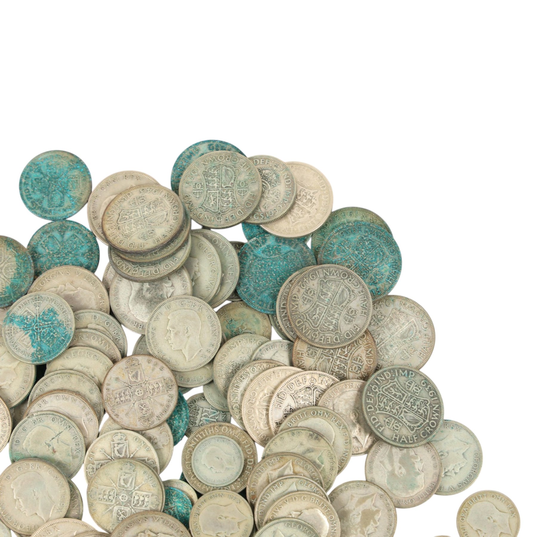 Great British and World coins, including approximately 40 grams of Australian silver coins, and numerous further British pre-decimal coins