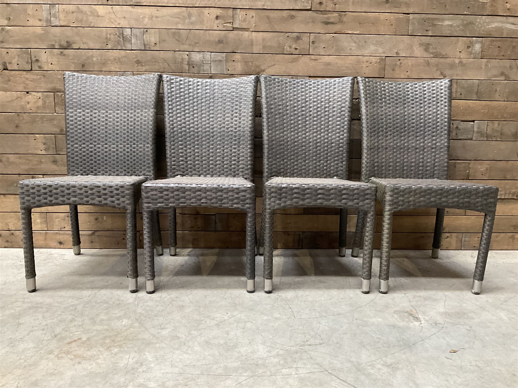 Rattan House - sixteen rattan garden chairs