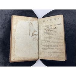 I Watts; Hymns and Spiritual Songs, J. Binns Leeds 1787