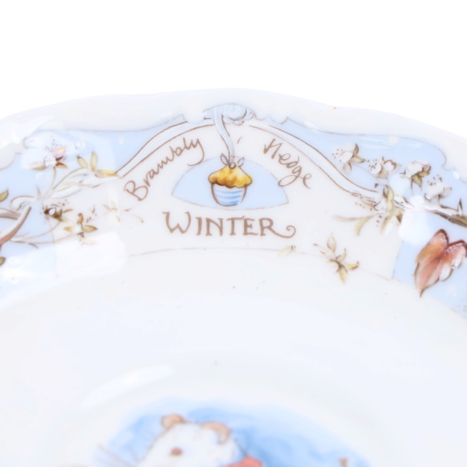 Royal Doulton Brambly Hedge Afternoon tea sets, for Spring, Summer and Autumn, together with winter plate and saucers and two trinket dishes   