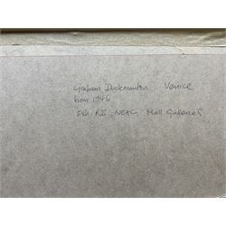 Graham Duckmanton (British 1946-): St Mark's Basilica Venice, oil on board signed 43cm x 56cm