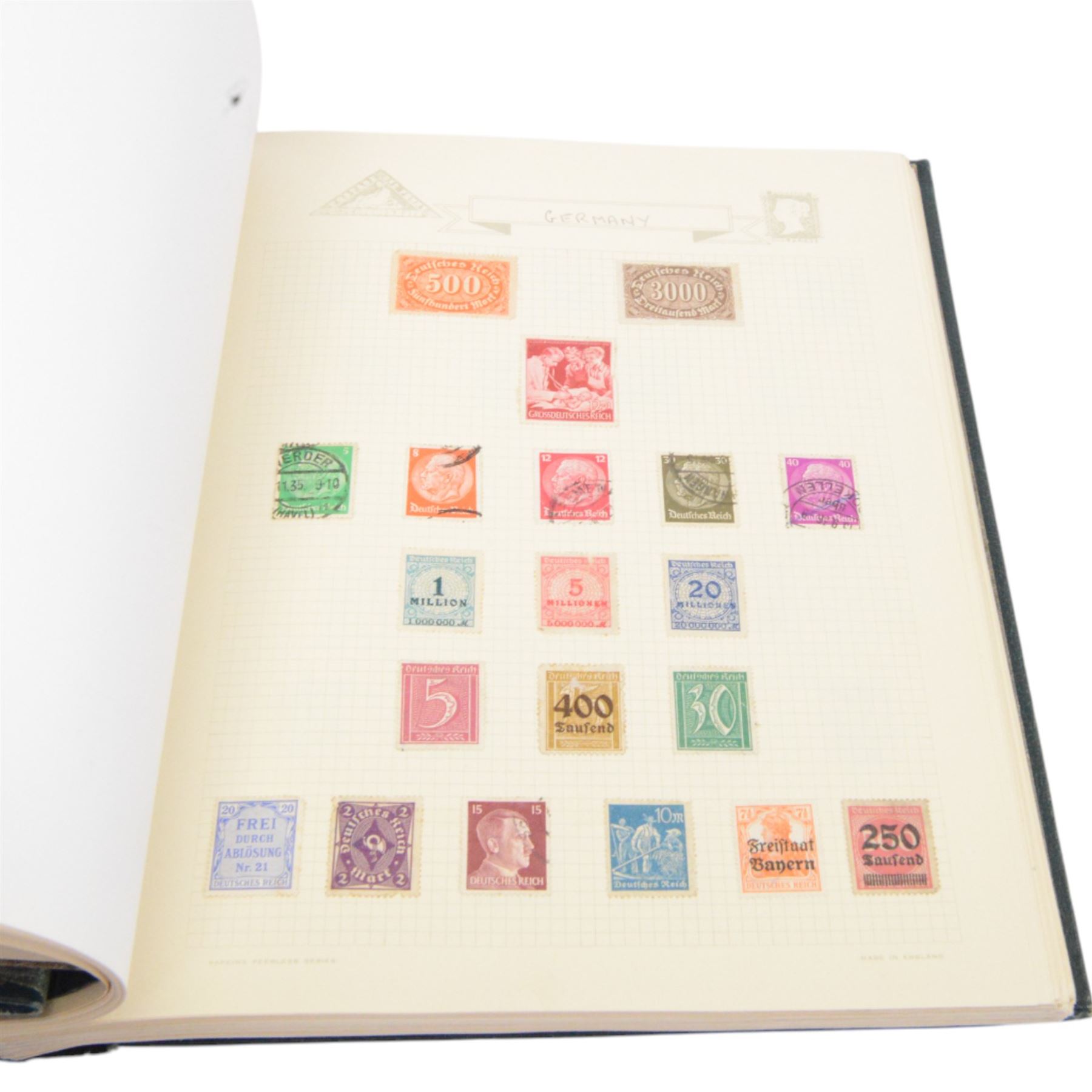 Great British and World stamps and postal history, including India, Gold Coast, Jamaica, Botswana, Malaya, Channel Islands, Brazil, Sweden, Czechoslovakia, Cyprus, Canada, etc, in various albums