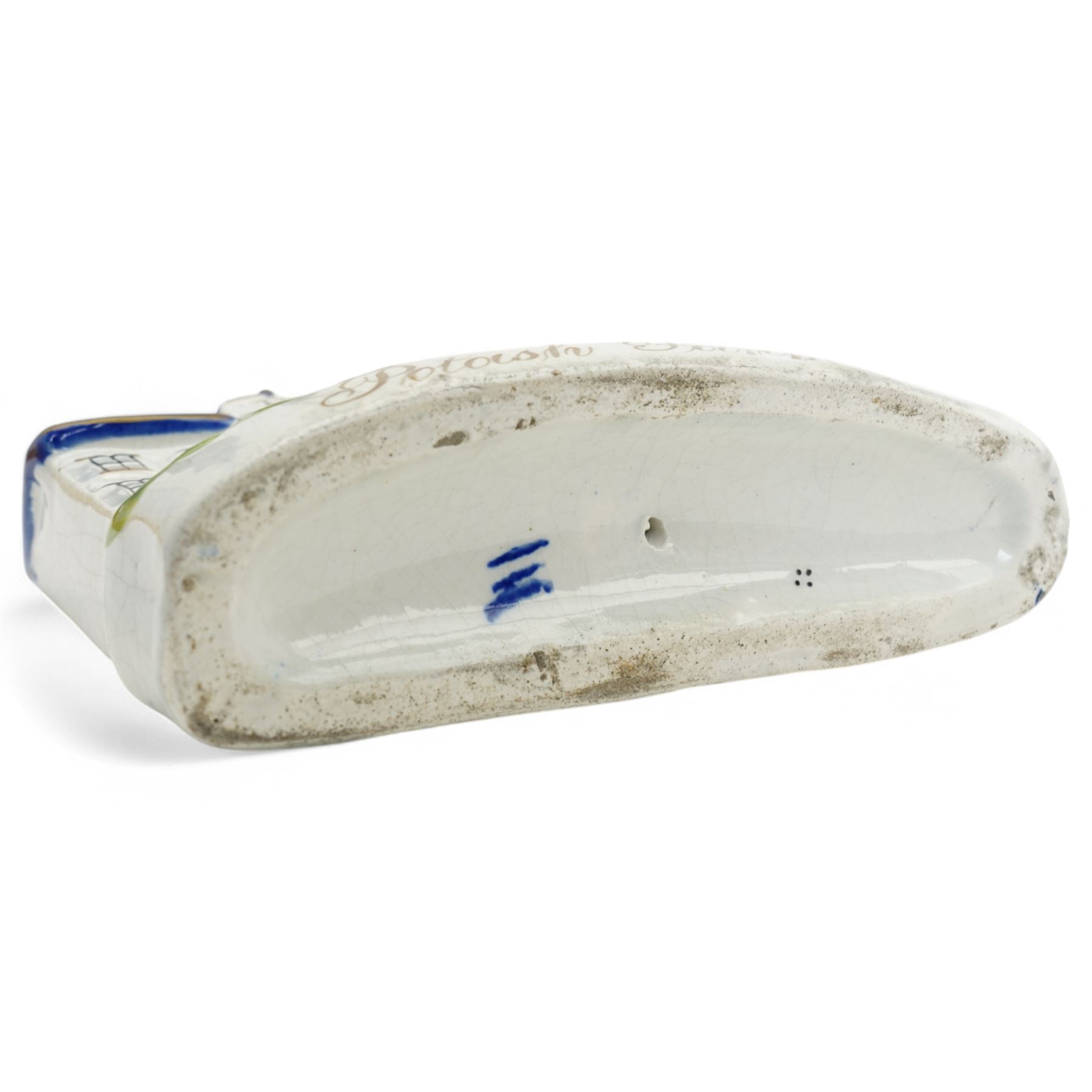 Collection of Staffordshire figures, to include a pair depicting Princess Victoria Adelaide Mary Louise, later Empress of Prussia and her brother King Edward VII as children riding goats, and others comprising Colonel Peard, Returning Home and Potash Farm (5)