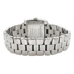 Baume & Mercier Hampton Spirit ladies stainless steel quartz wristwatch, No. 65446, boxed