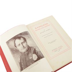 Five Napoleonic books, Napoleon Soldier and Emperor, Napoleon at Bay 1814, Napoleon, Memoirs of Napoleon and Through Russian Snows
