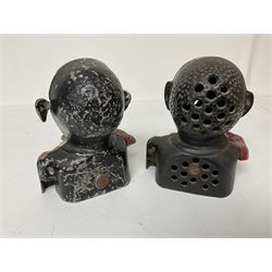 Two cast iron Jolly money boxes