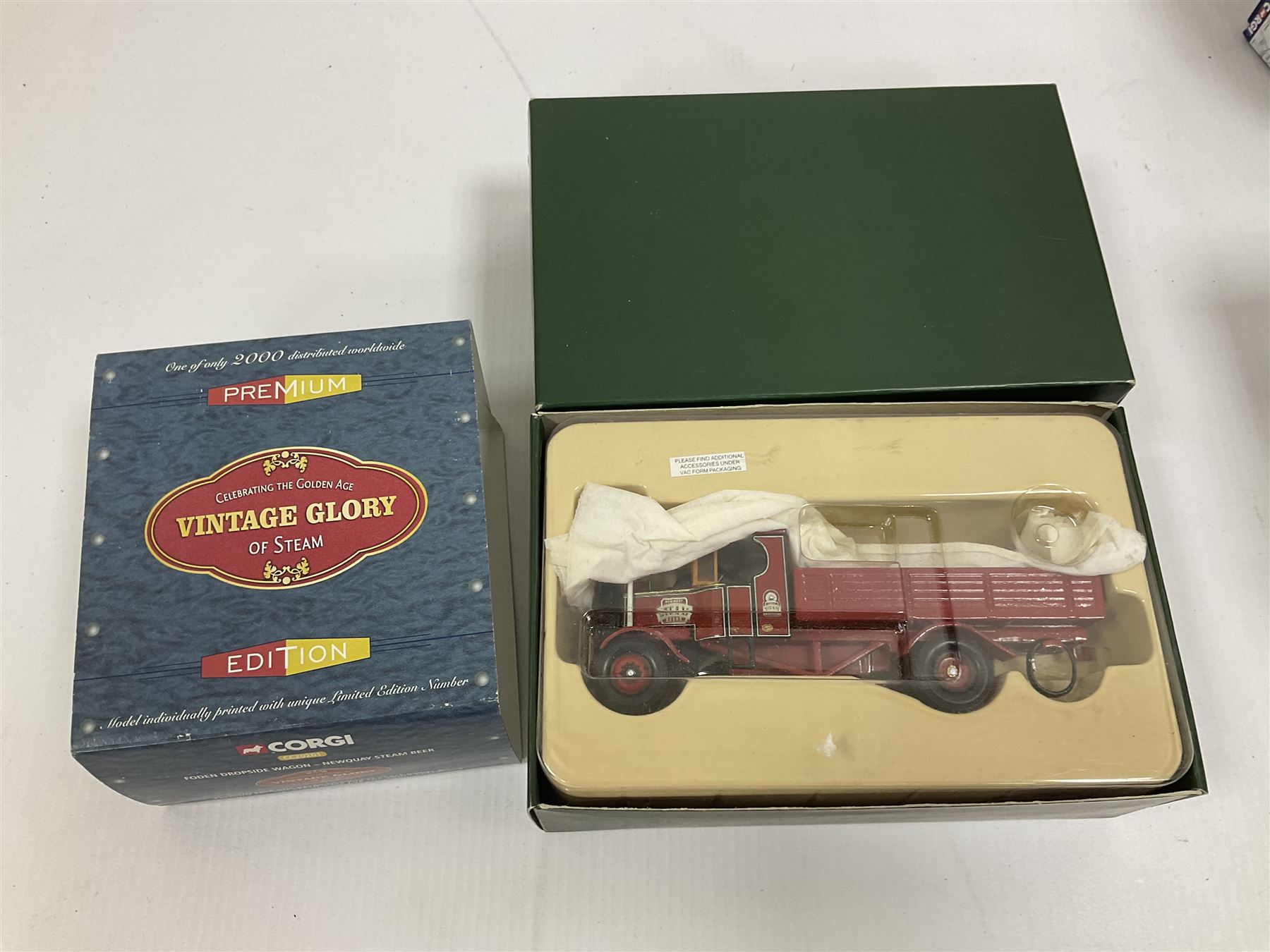 A collection of Corgi Vintage Glory of Steam traction engines and
